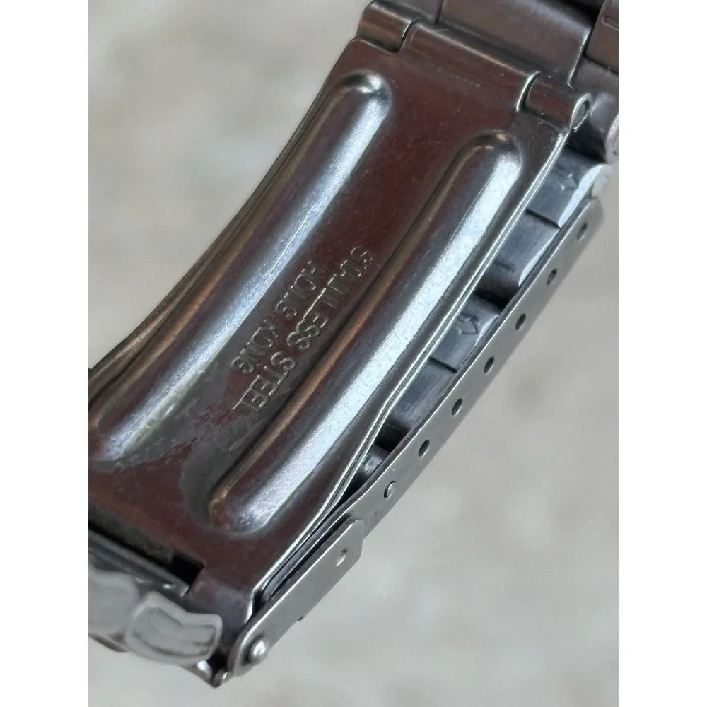 ⭐️Vtg TWO TONE CHRONOGRAPH MEN'S WATCH 
